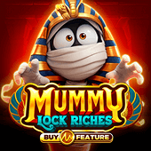 Mummy Lock Riches slot game cover art